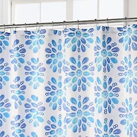 Awesome Home™ Boho Floral Dobby Shower Curtain
