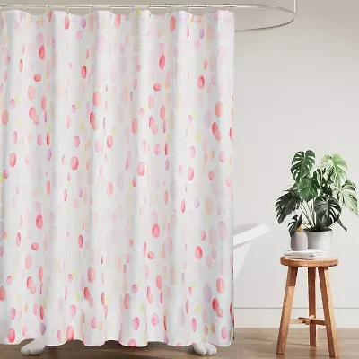 Awesome Home™ Painter Dots Dobby Shower Curtain