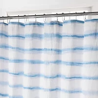 Awesome Home™ Wavy Stripe Recycled Shower Curtain