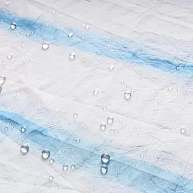 Awesome Home™ Wavy Stripe Recycled Shower Curtain
