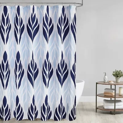 Awesome Home™ Leaf Medallion Recycled Shower Curtain