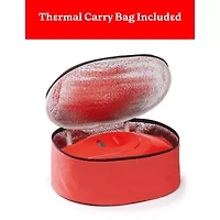 Betty Crocker 8 Inch Pizza Maker Plus Red Electric Grill