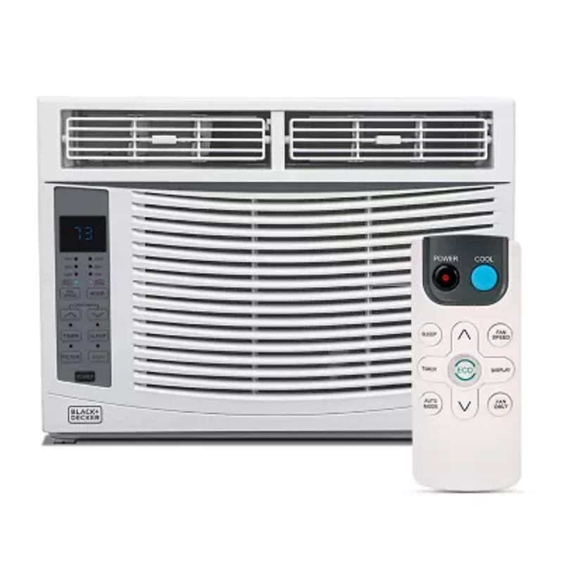 Black+Decker Bwac06Wtb 6000 Btu Window Air Conditioner Cools Up To 250 Square Feet White