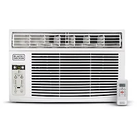 Black+Decker BD06WT6 Window Air Conditioner With Remote 6000 BTU Cools Up To 250Sq Ft Energy Efficient