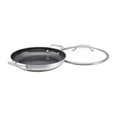 Cuisinart Fusion Stainless Steel 12" Everyday Pan with Lid