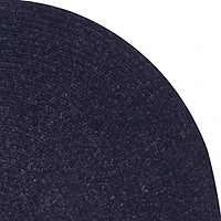 Better Trends Chenille Braid Oval Accent Rug