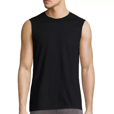 Xersion Xtreme Mens Crew Neck Sleeveless Active T-Shirt