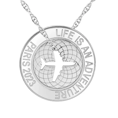 Womens Personalized Gold Pendant Necklace