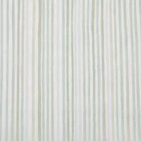 Home Expressions Lisette Stripe Print Rod Pocket Sheer Single Curtain Panel