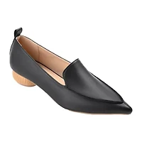 Journee Collection Maggs Womens Pointed Closed Toe Loafers