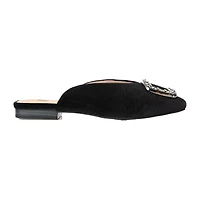 Journee Collection Sonnia Womens Square Closed Toe Mules