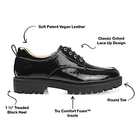Journee Collection Zina Womens Moc Closed Toe Loafers