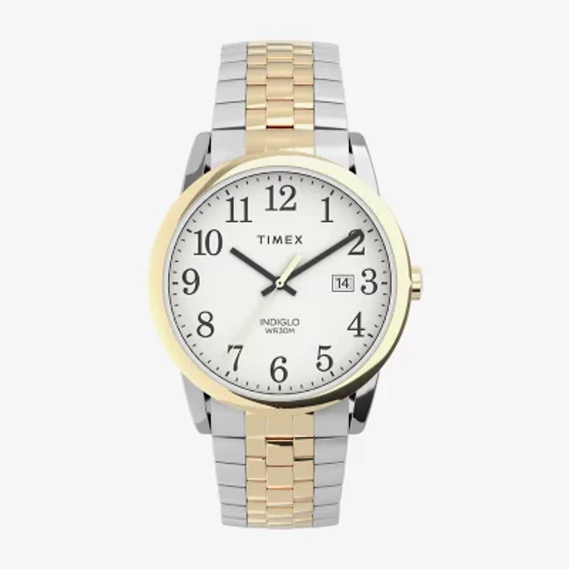 Timex Mens Two Tone Stainless Steel Expansion Watch Tw2v40100jt