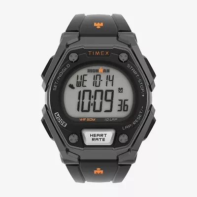 Timex Mens Black Strap Watch Tw5m49400jt