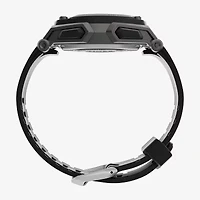 Timex Mens Black Strap Watch Tw5m49400jt