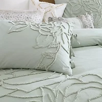 CHF Chenille Rose 3-pc. Midweight Comforter Set