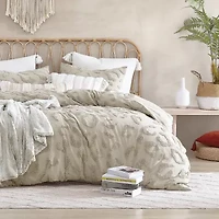 CHF Chenille Leopard Midweight Comforter Set