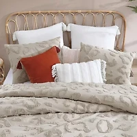 CHF Chenille Leopard Midweight Comforter Set