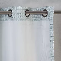 Max Blackout Alexandria Grommet Top Energy Saving 100% Single Curtain Panel