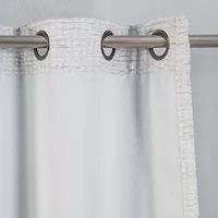 Max Blackout Alexandria Grommet Top Energy Saving 100% Single Curtain Panel