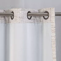 Max Blackout Alexandria Grommet Top Energy Saving 100% Single Curtain Panel