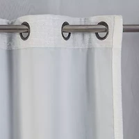 Max Blackout Alexandria Grommet Top Energy Saving 100% Single Curtain Panel
