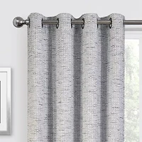Max Blackout Alexandria Grommet Top Energy Saving 100% Single Curtain Panel