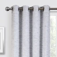 Max Blackout Alexandria Grommet Top Energy Saving 100% Single Curtain Panel