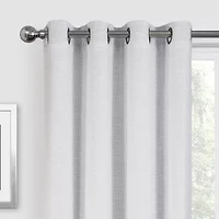 Max Blackout Alexandria Grommet Top Energy Saving 100% Single Curtain Panel