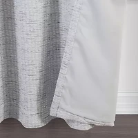 Max Blackout Alexandria Grommet Top Energy Saving 100% Single Curtain Panel