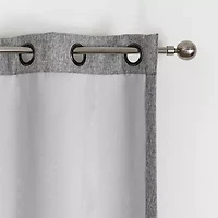 Max Blackout Campbell Grommet Top Energy Saving 100% Single Curtain Panel