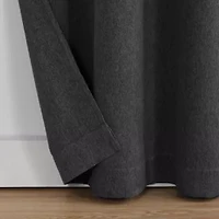 Sun Zero Orleans Grommet Top Energy Saving 100% Blackout Single Curtain Panel