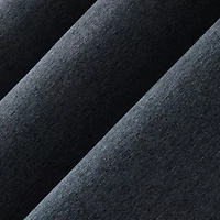 Sun Zero Orleans Grommet Top Energy Saving 100% Blackout Single Curtain Panel