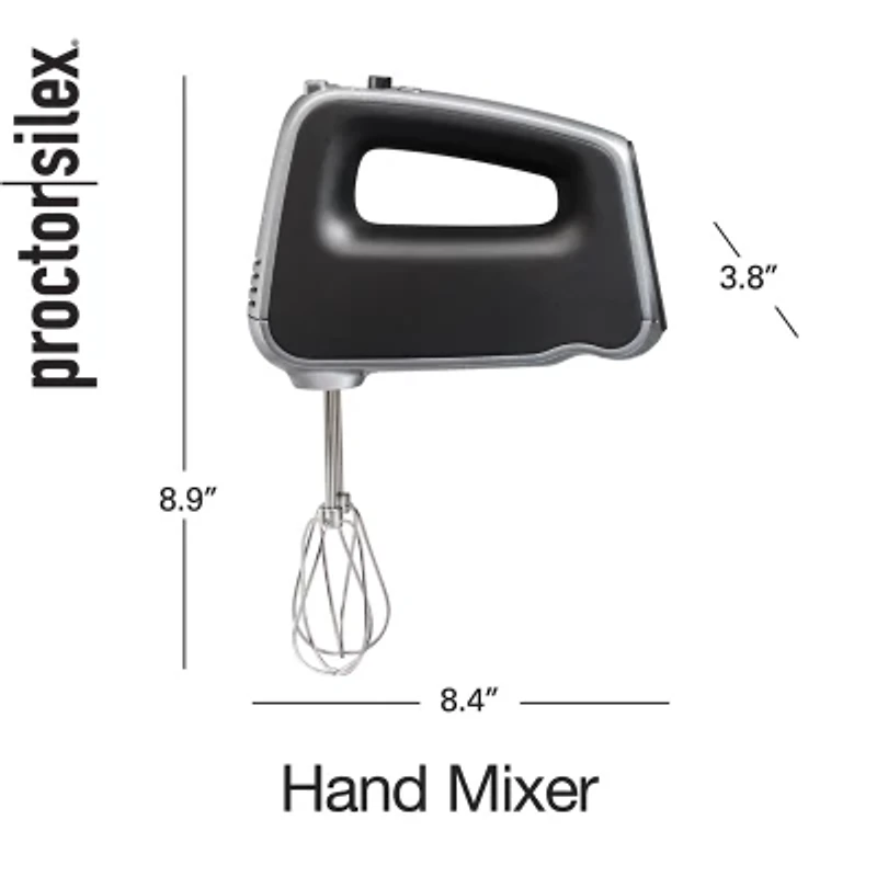 Proctor Silex 5 Speed Hand Mixer with Boost