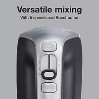 Proctor Silex 5 Speed Hand Mixer with Boost