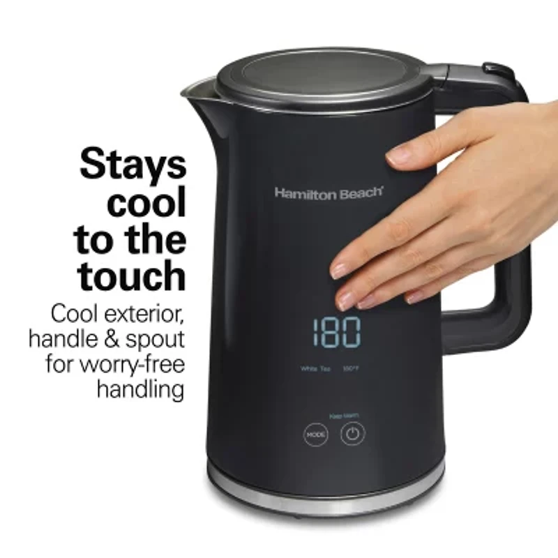 Hamilton Beach 1.7 Liter Cool-Touch Digital Kettle