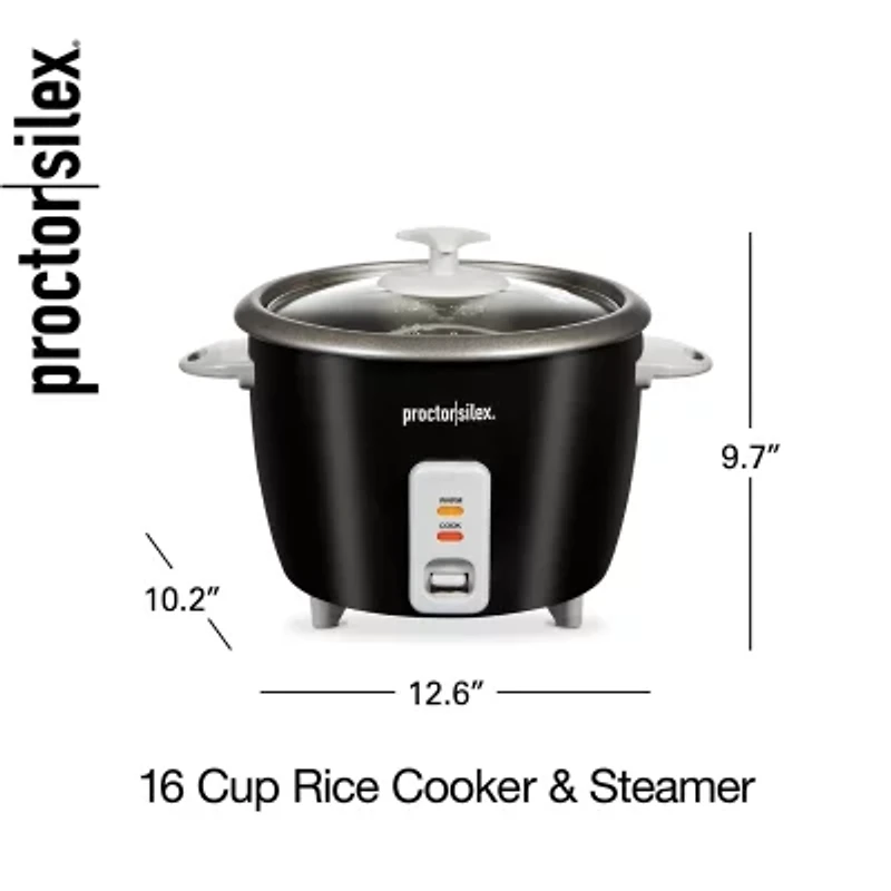 Proctor Silex 16 Cup Rice Cooker & Steamer