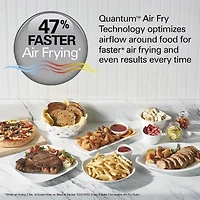 Hamilton Beach Air Fryer Toaster Oven with Quantum Air Fry™ Technology