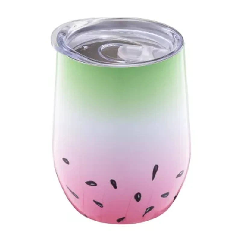 Cambridge Stemless 12oz Ombre Watermelon Wine Tumbler