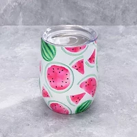 Cambridge12oz Sliced Watermelon Wine Tumbler