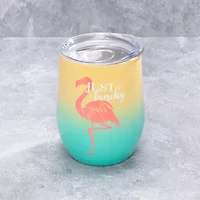 Cambridge 12oz Stemless 'Just Beachy' Wine Tumbler