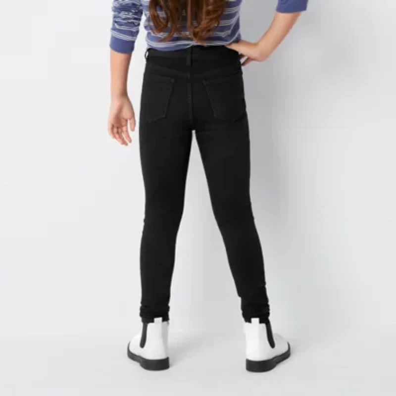 Thereabouts Superflex Little & Big Kid Girls Adjustable Waist Stretch Fabric Skinny Fit Denim Jean