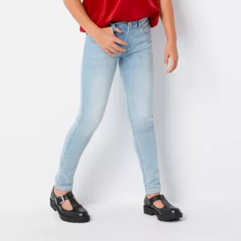 Thereabouts Little & Big Kid Girls Slim Fit Jegging
