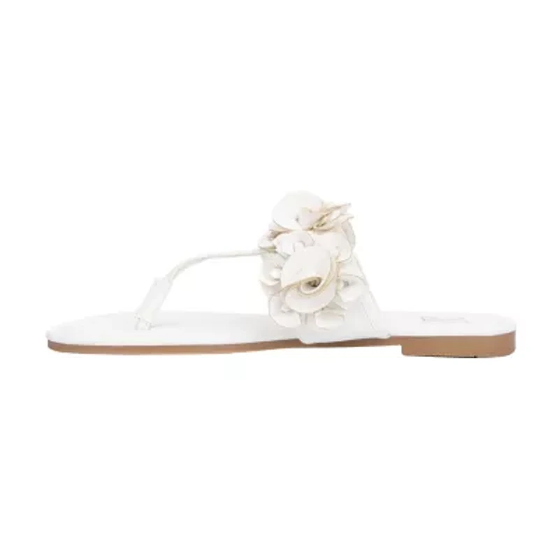 New York & Company Womens Liana Flat Sandals