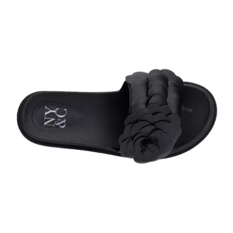 New York & Company Womens Camilia Flat Sandals
