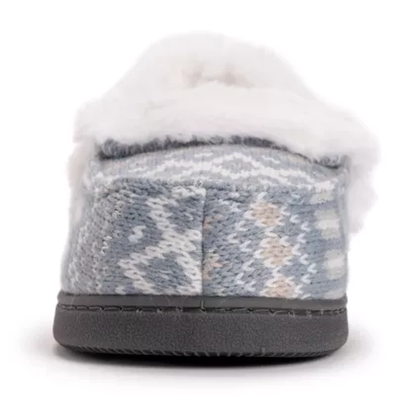 Muk Luks Womens Moccasin Slippers