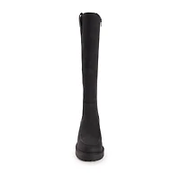 Muk Luks Womens Sloane Wedge Heel Dress Boots