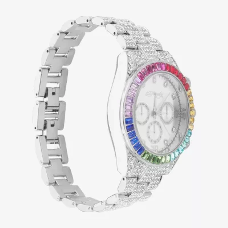 Ed Hardy Womens Silver Tone Bracelet Watch 14951s-42-B28
