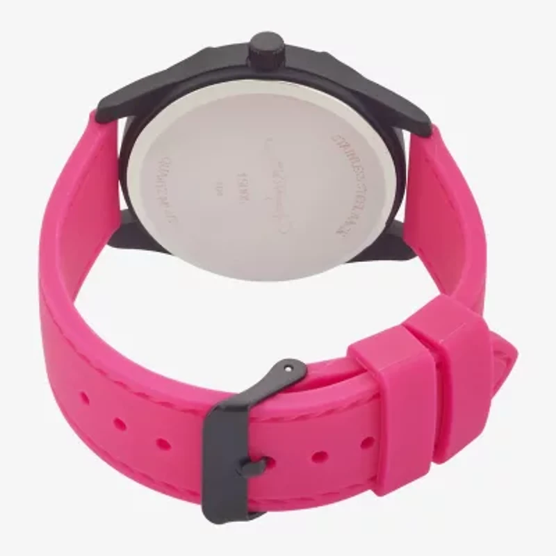 Ed Hardy Womens Pink Strap Watch 15005b-42-G11