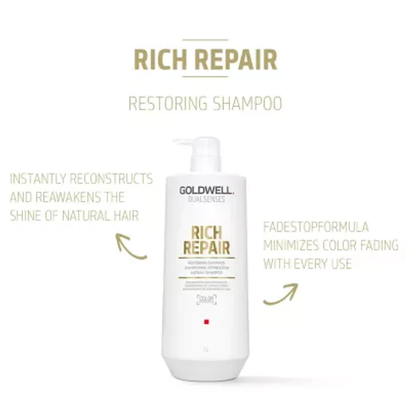 Goldwell Dualsenses Rich Repair Restoring Shampoo 33.8 oz.